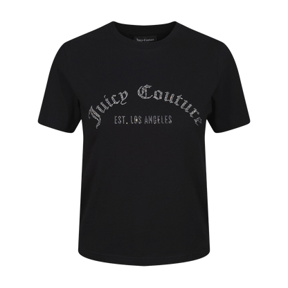 JUICY COUTURE   NOAH T-SHIRT ARCHED DIAMANTE NOAH T-SHIRT