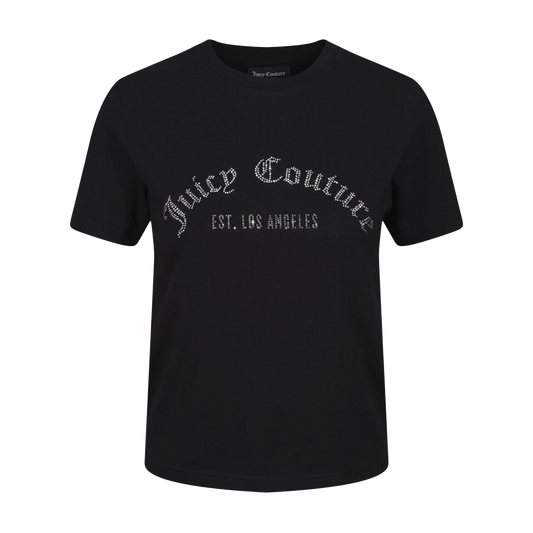 JUICY COUTURE   NOAH T-SHIRT ARCHED DIAMANTE NOAH T-SHIRT