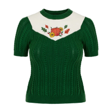 HELL BUNNY Autumn Top - Green