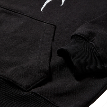 CHET ROCK Hoodie Iron Webb - Black