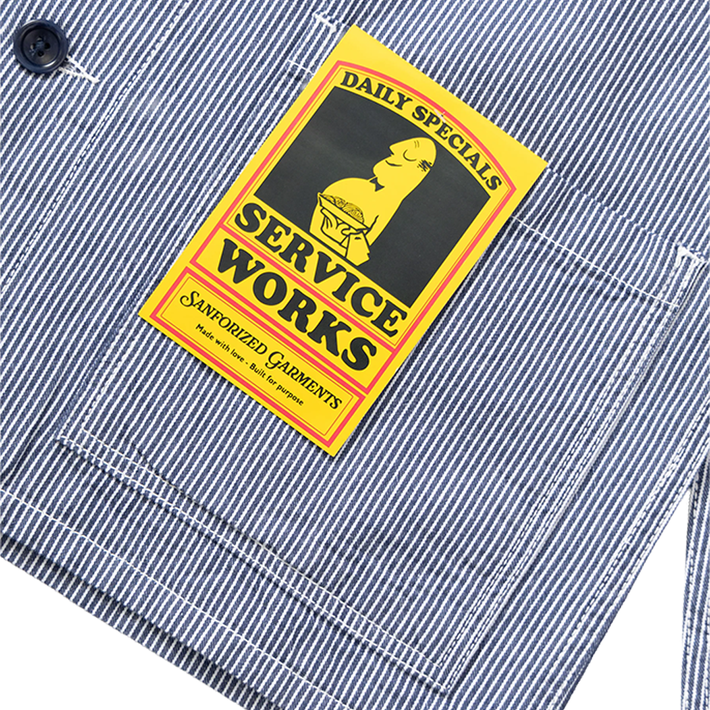 SERVICE WORKS Chore Shirt- Hickory