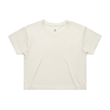 AS COLOUR Crop Tee - Ecru