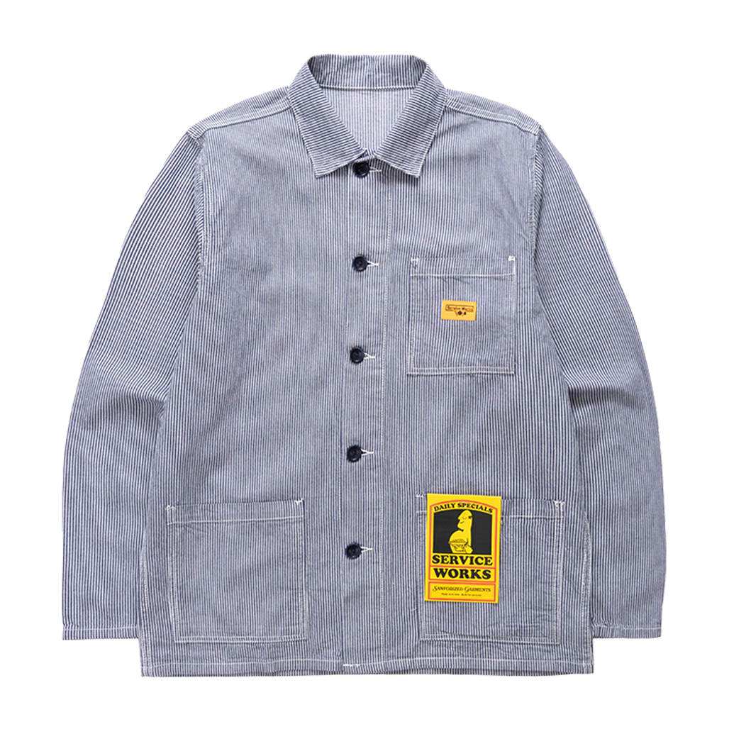 SERVICE WORKS Chore Shirt- Hickory