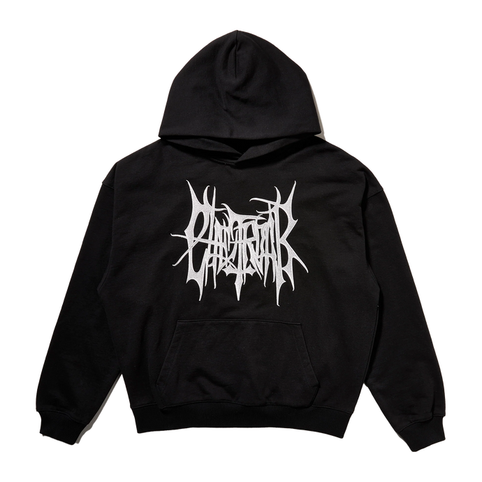 CHET ROCK Hoodie Iron Webb - Black