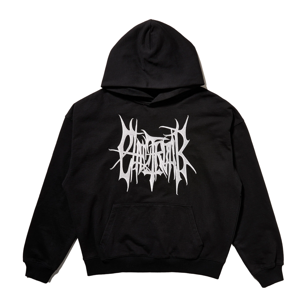 CHET ROCK Hoodie Iron Webb - Black