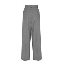 HELL BUNNY Teddy Trousers - Black/White