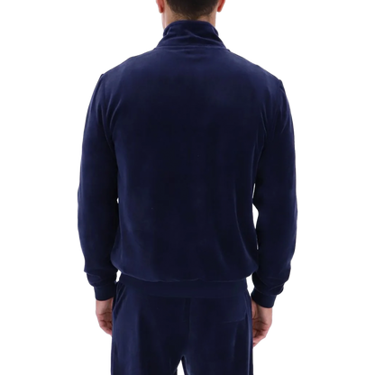FILA MARC  VELOUR TRACK JACKET WITH GOLD TRIMS