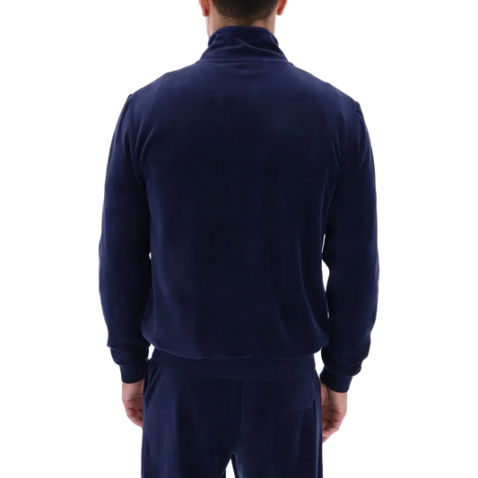 FILA MARC  VELOUR TRACK JACKET WITH GOLD TRIMS