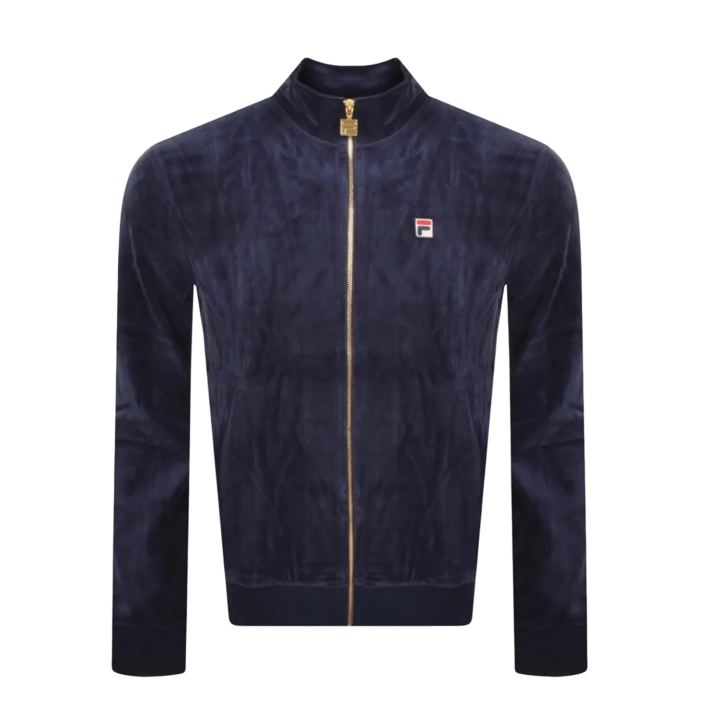 FILA MARC  VELOUR TRACK JACKET WITH GOLD TRIMS