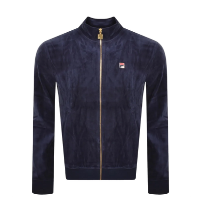 FILA MARC  VELOUR TRACK JACKET WITH GOLD TRIMS