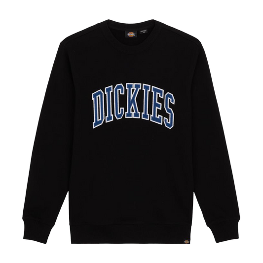 DICKIES Sweatshirt Aitkin - Black/Coronet Blue