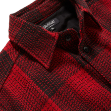 CHET ROCK Overshirt Durango Plaid - Red