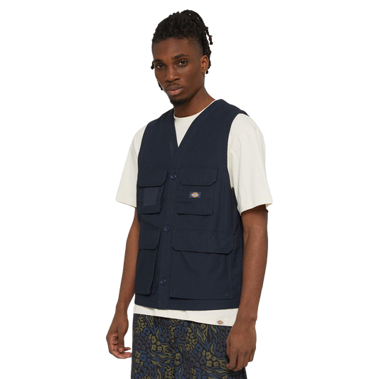 DICKIES fishersville vest dark navy