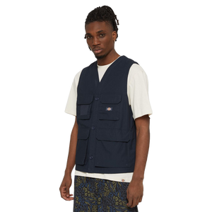 DICKIES fishersville vest dark navy