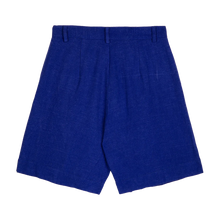 LOWIE Linen Viscose Shorts Royal Blue