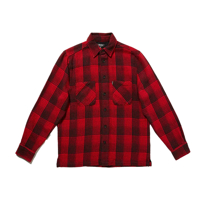 CHET ROCK Overshirt Durango Plaid - Red