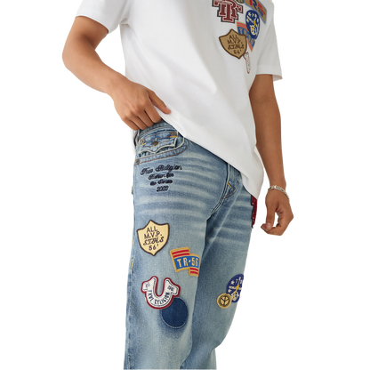 True religion Rocco patch jeans