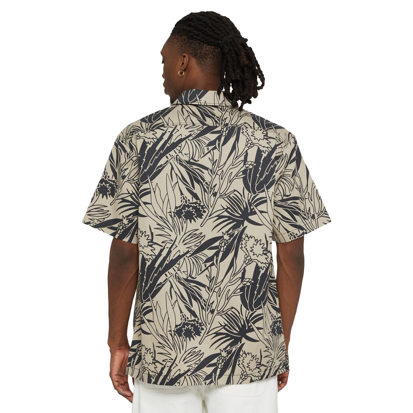 DICKIES Shirt Max Meadows - Desert Flower/Black