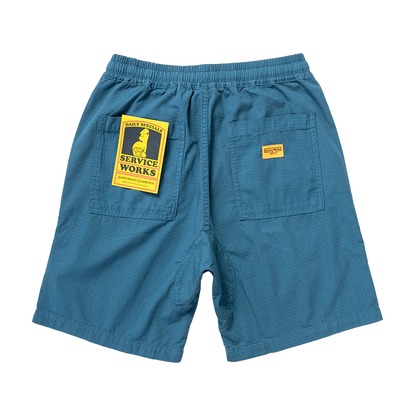 SERVICE WORKS Chef Shorts Ripstop - Ocean