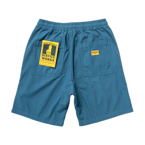 SERVICE WORKS Chef Shorts Ripstop - Ocean