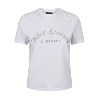 JUICY COUTURE   NOAH T-SHIRT ARCHED DIAMANTE NOAH T-SHIRT