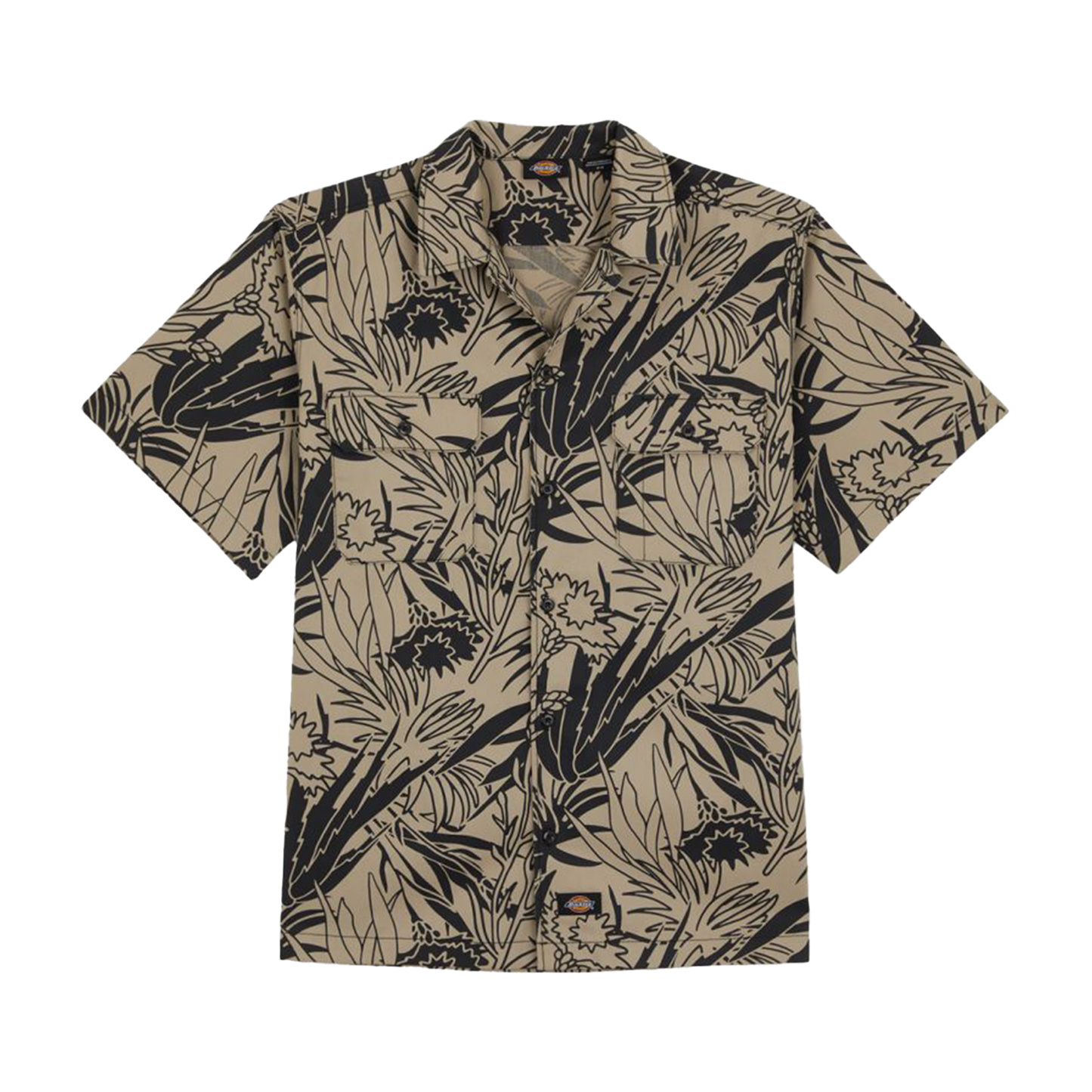 DICKIES Shirt Max Meadows - Desert Flower/Black