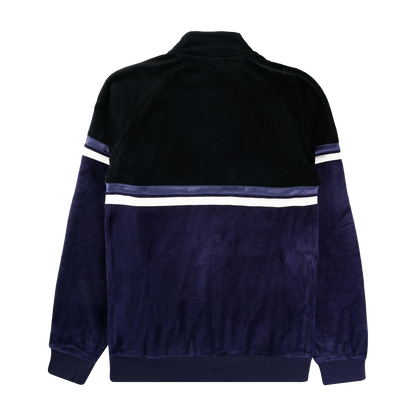 Sergio Tacchini Orion Luxe Track Top - Black/Maritime Blue