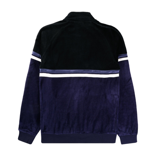 Sergio Tacchini Orion Luxe Track Top - Black/Maritime Blue
