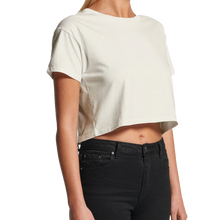 AS COLOUR Crop Tee - Ecru
