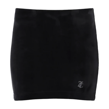 Juicy MAXINE SKIRT VELOUR TUBE SKIRT W/ DIAMANTE