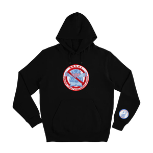Serious Adult Stop Cop Hoody - Black