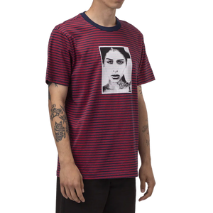 HUF - Molly Striped T-Shirt True Red