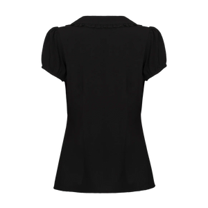 HELL BUNNY Natura Blouse - Black