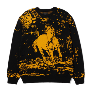HUF No5 Horse Crewneck Sweater