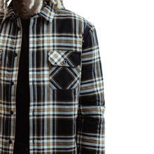 CHET ROCK Overshirt Flannel Checked - Mustard