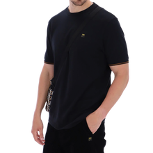 FILA TADDEO TEE WITH RIB CUFF AND TIPPING