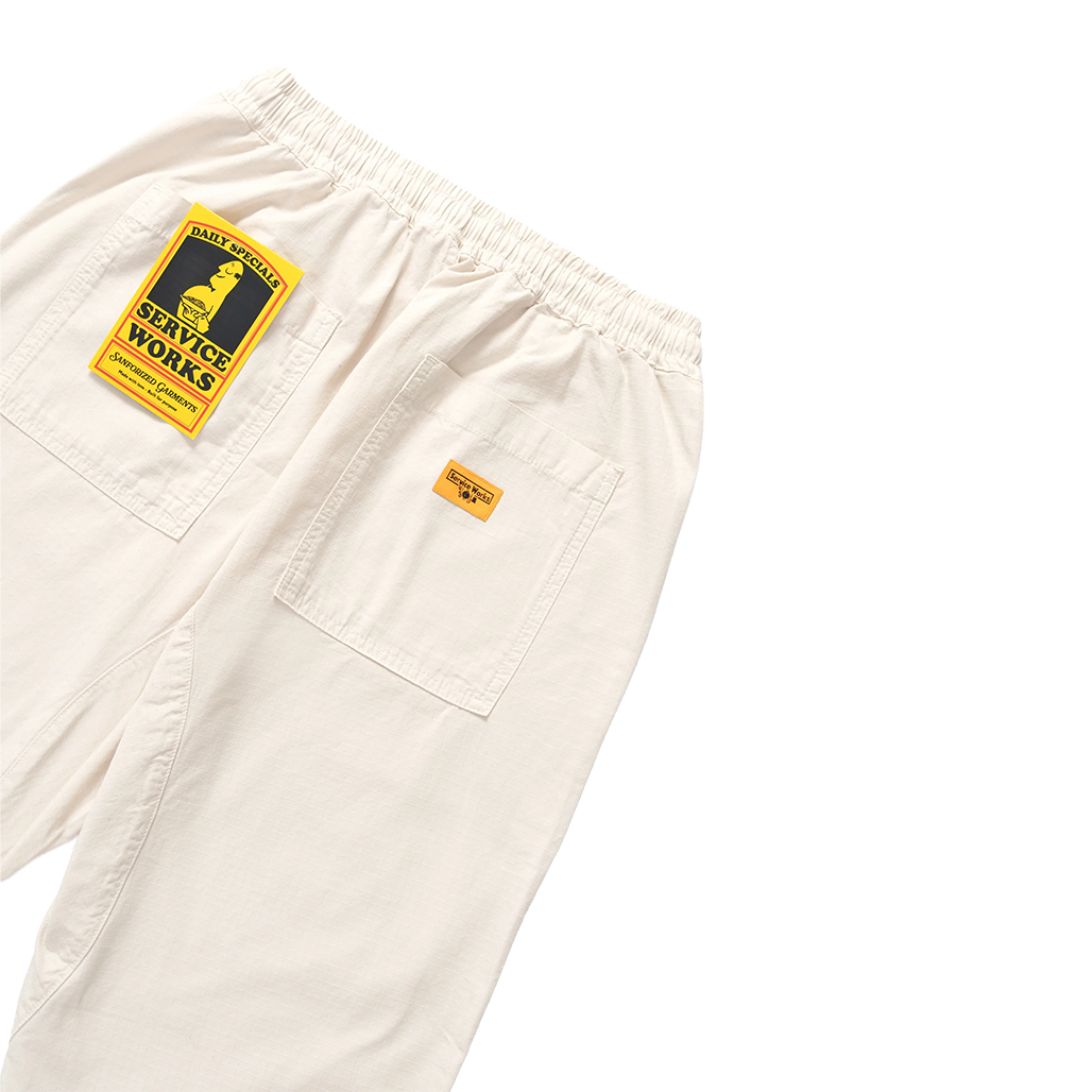 SERVICE WORKS Chef Pants Ripstop - Bone
