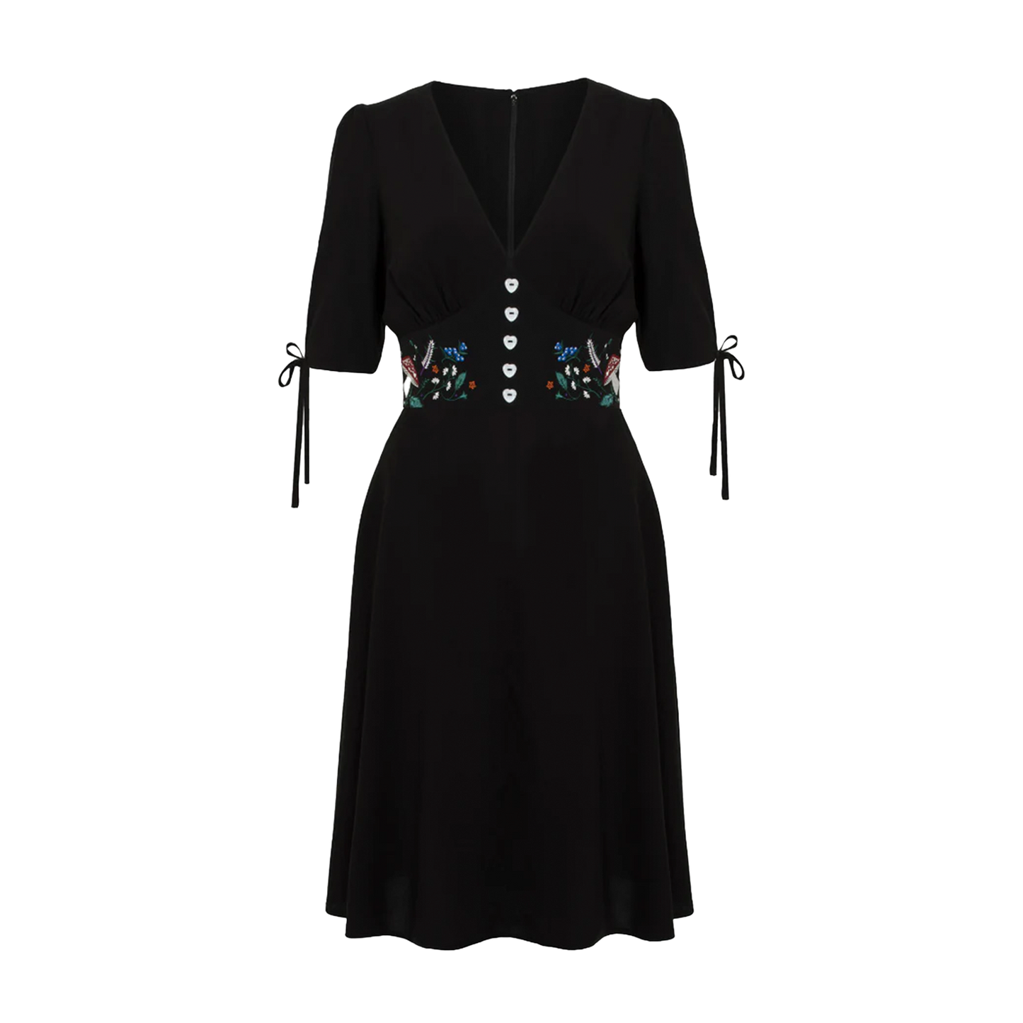 HELL BUNNY Natura Dress - Black