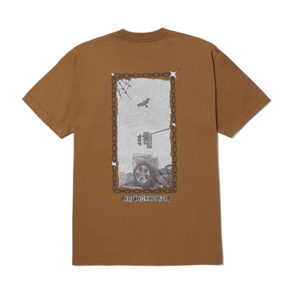 HUF S/S T-Shirt Car Club - Camel
