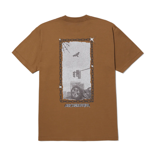 HUF S/S T-Shirt Car Club - Camel