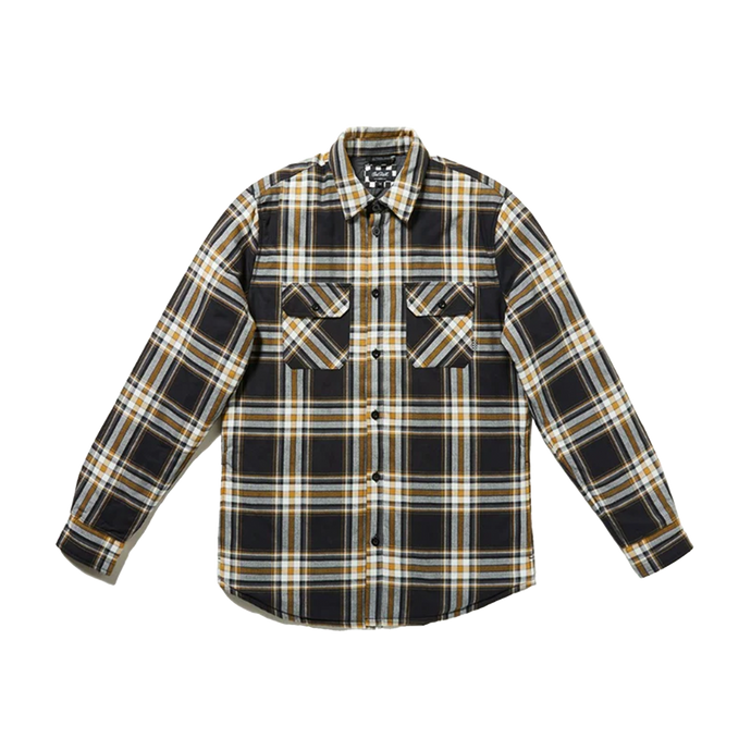 CHET ROCK Overshirt Flannel Checked - Mustard