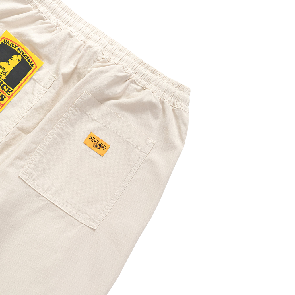 SERVICE WORKS Chef Pants Ripstop - Bone