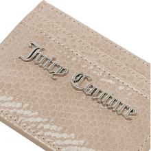 Juicy Couture Croc Card Holder With Metal Plaque - Funghi