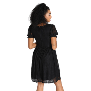 HELL BUNNY Mortem Mini Dress - Black