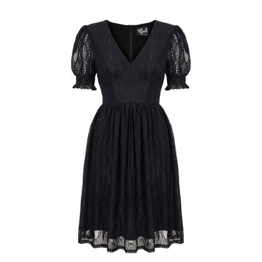 HELL BUNNY Mortem Mini Dress - Black