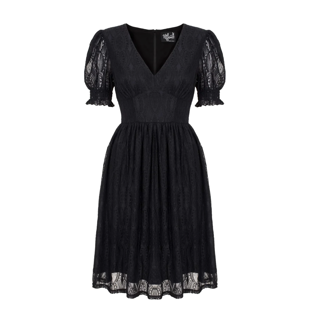 HELL BUNNY Mortem Mini Dress - Black