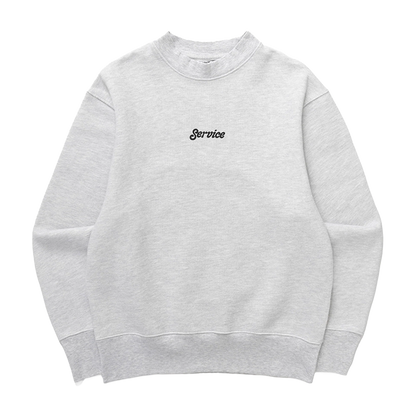 SERVICE WORKS Crewneck Service Logo - Ash