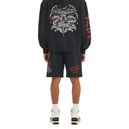 ED HARDY Shorts Panther & Roses
