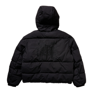 CHET ROCK Iron Webb Puffer Jacket - Black