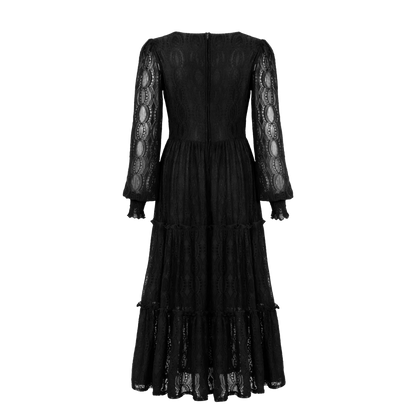 HELL BUNNY Dress Rhea -  Black
